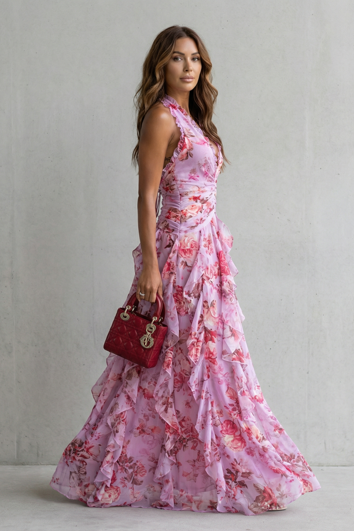 Belladina | Robe Maxi à Bretelles Henri Lyon