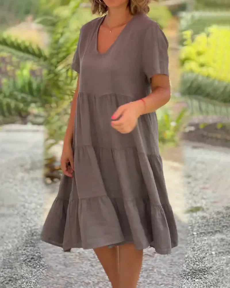 Bexley - Robe d'été décontractée à col en V Henri Lyon