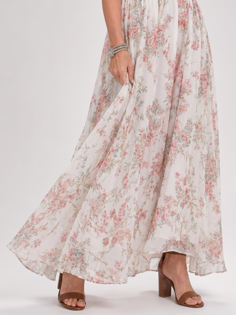 Guinevere - Robe Midi à Imprimé Floral Henri Lyon