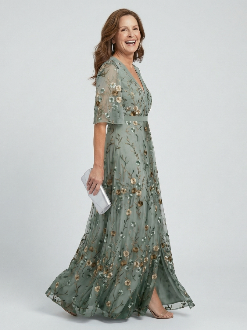 Selora - Robe Maxi Flow à Col Halter Henri Lyon