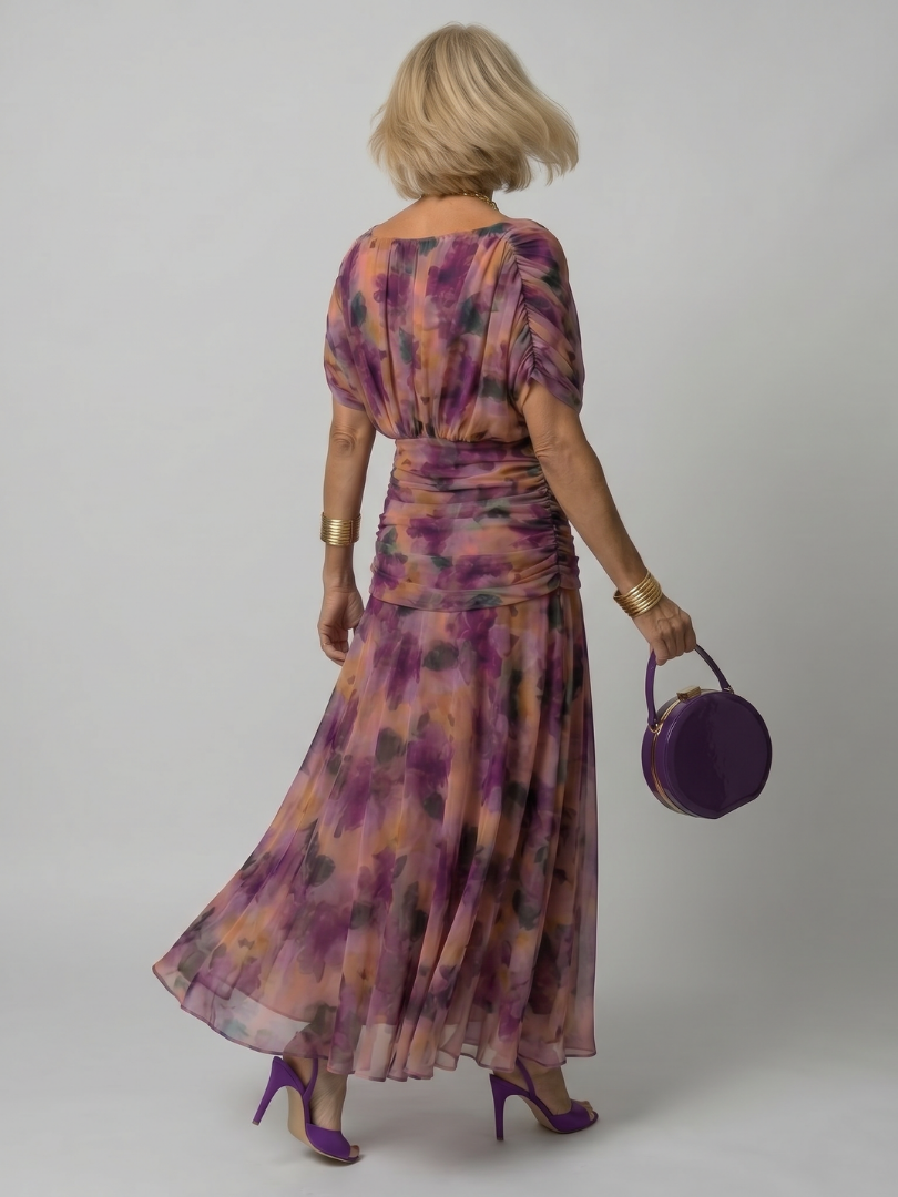 Calen - Robe Midi à Épaules Dégagées Henri Lyon