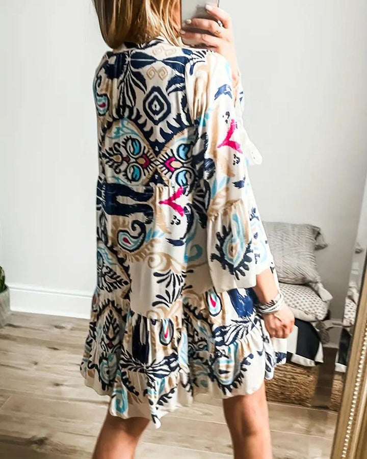 Veronique - Robe Tunique Bohémienne Henri Lyon