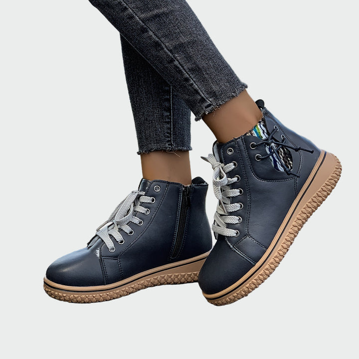 Bottines orthopédiques en cuir à la cheville Henri Lyon