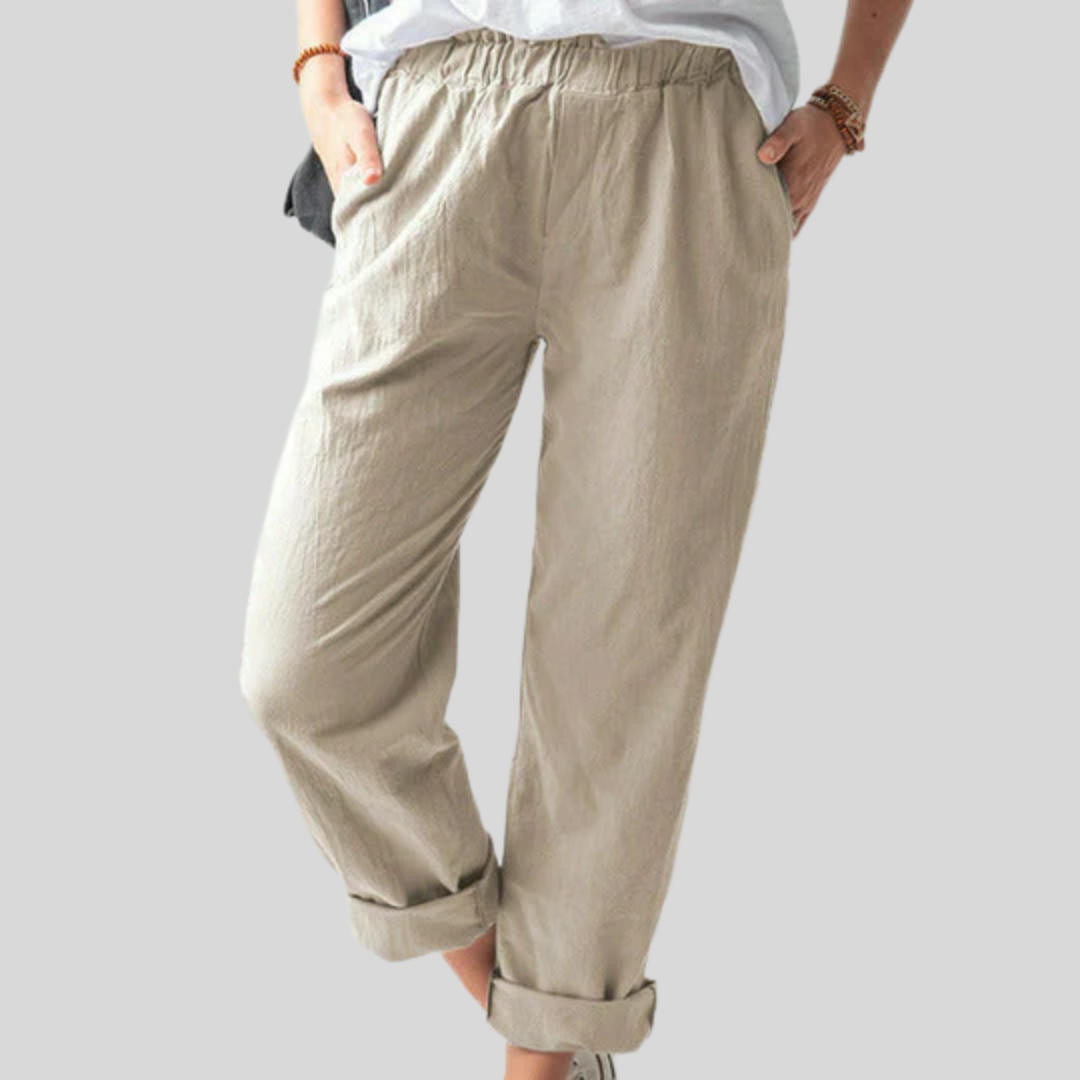 Neria - Pantalon à Structure Douce Henri Lyon