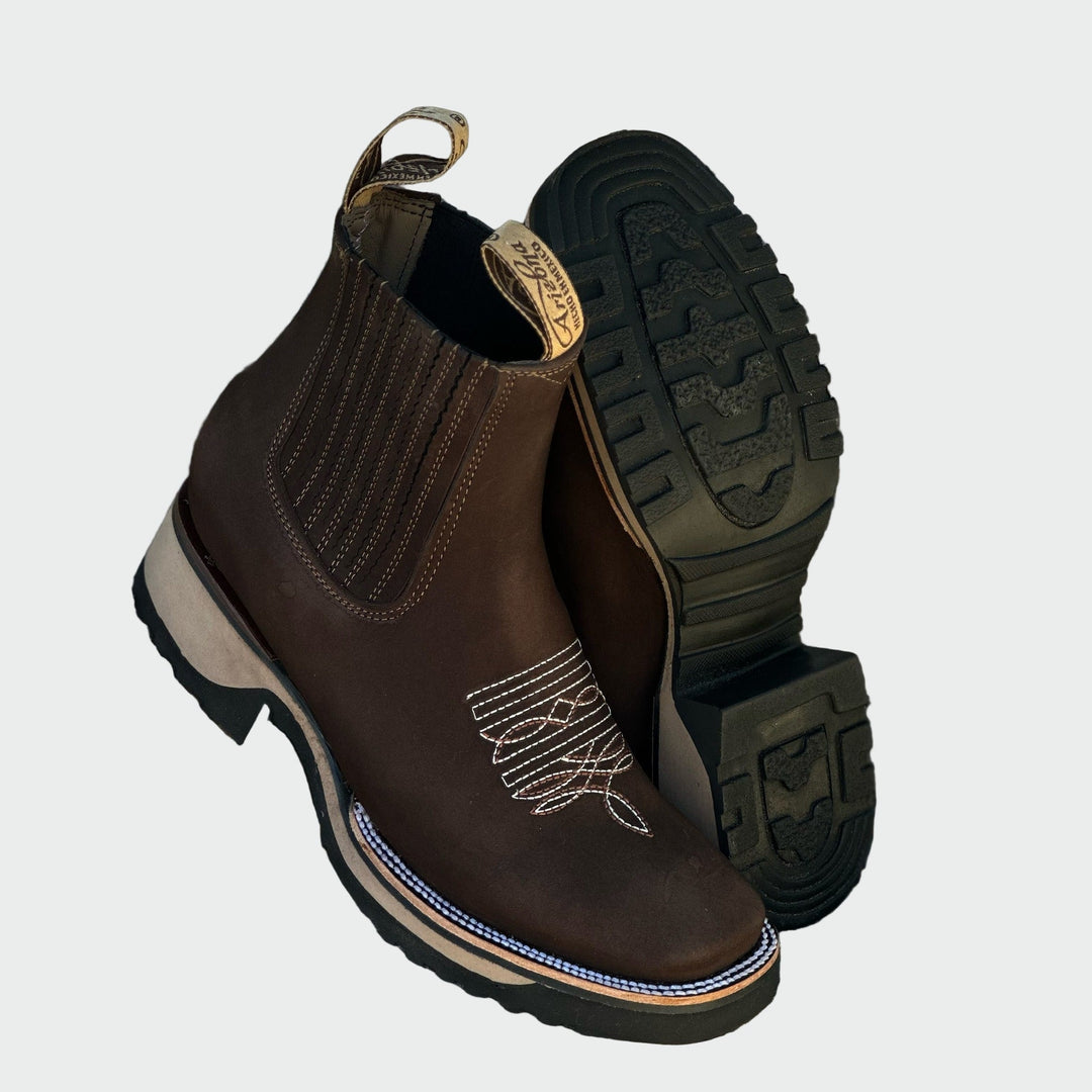 Bottes de cowboy en cuir Henri Lyon