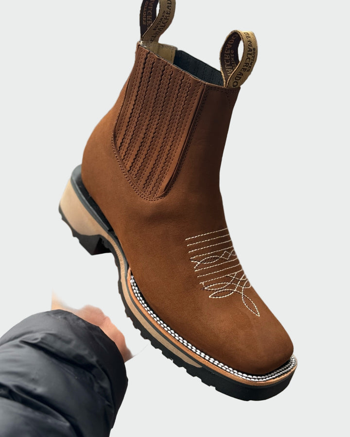 Bottes de cowboy en cuir Henri Lyon
