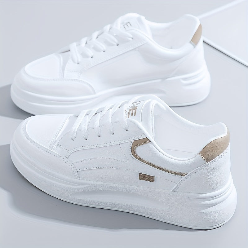 Baskets blanches chic confort léger Henri Lyon