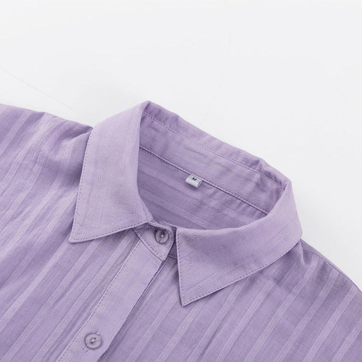 Viola - Ensemble Chemise Boutonnée et Shorts Aérés Henri Lyon