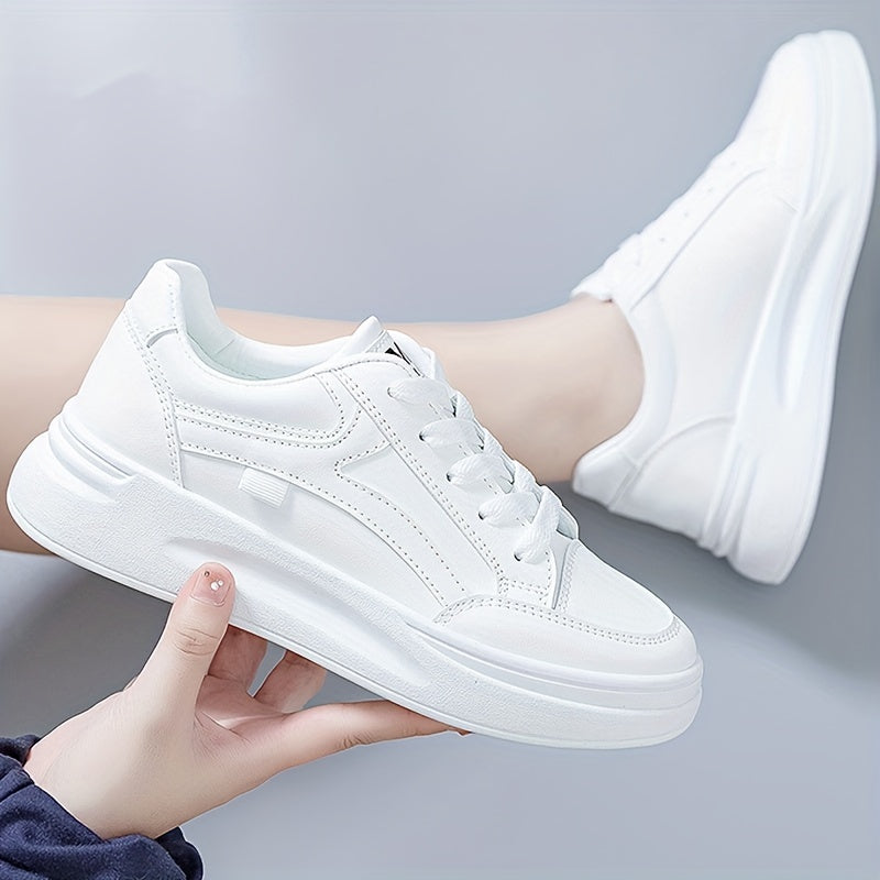 Baskets blanches chic confort léger Henri Lyon