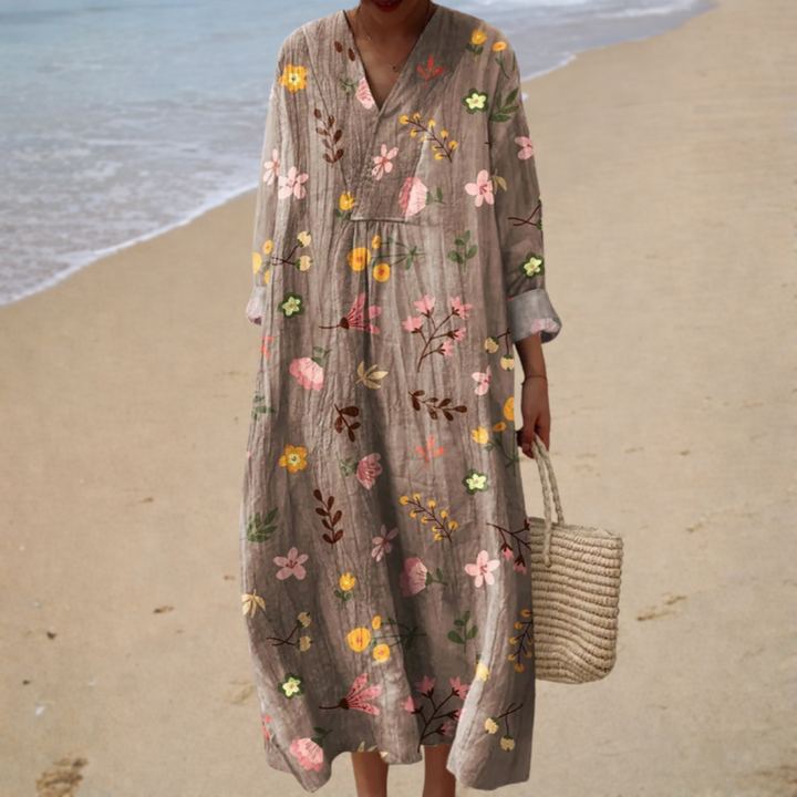 Robe d’Été Imprimée Flatteuse Henri Lyon