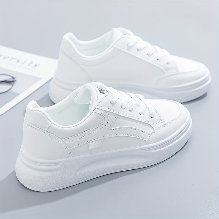 Baskets blanches chic confort léger Henri Lyon