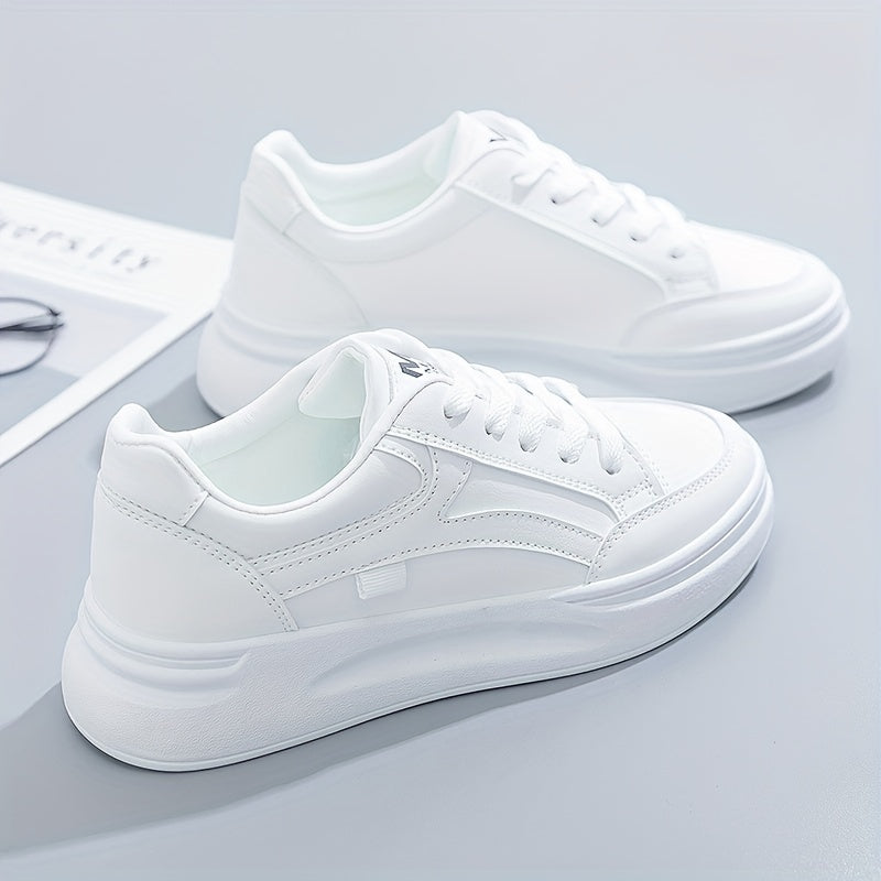 Baskets blanches chic confort léger Henri Lyon