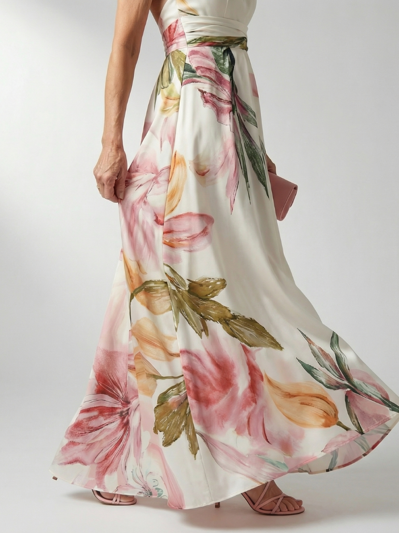 Amiel - Robe Maxi Fleurie Légère Henri Lyon