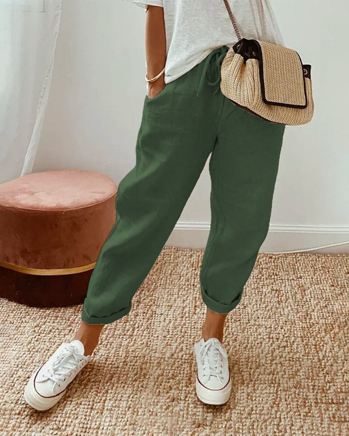 Pantalon Fluide Confort Élégant Henri Lyon