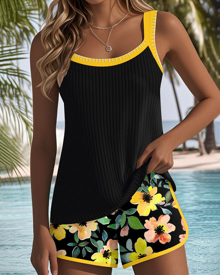 Élise | Tankini Deux Pièces Élégant Henri Lyon