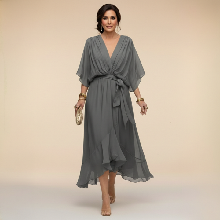 Marta | Robe légère et transparente avec décolleté en V Henri Lyon