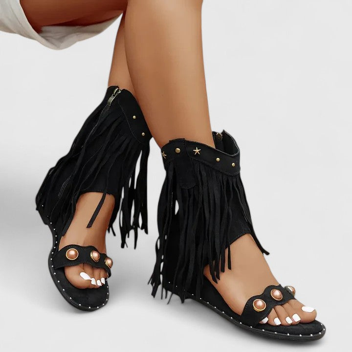 Eira - Sandales à Franges Chic Henri Lyon