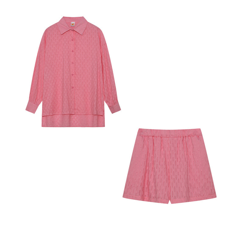 Elizabeth - Ensemble Chemise et Shorts Léger Henri Lyon