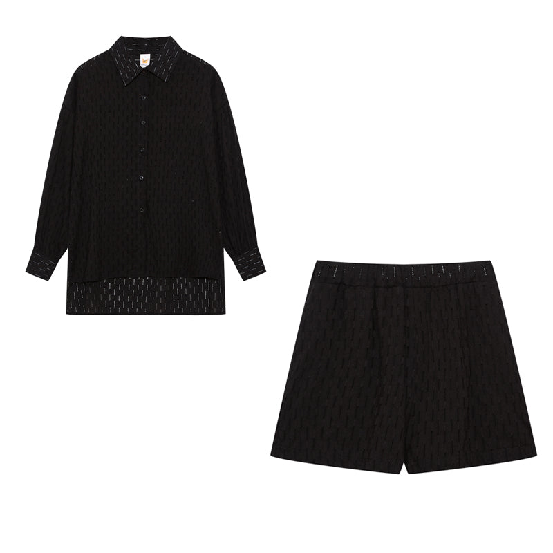 Elizabeth - Ensemble Chemise et Shorts Léger Henri Lyon