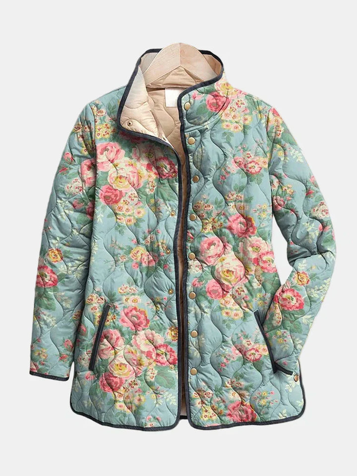 Elara | Veste matelassée à imprimé floral Henri Lyon
