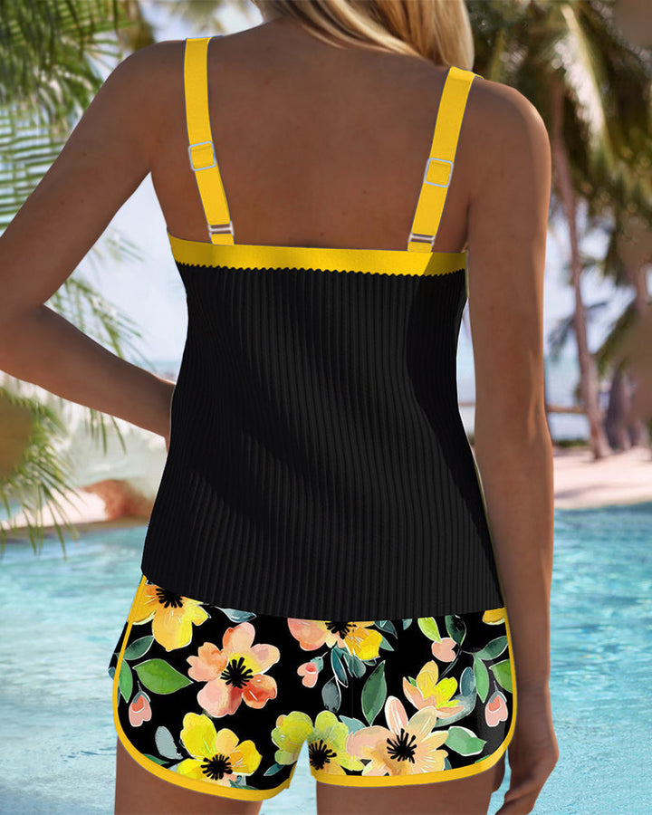 Élise | Tankini Deux Pièces Élégant Henri Lyon