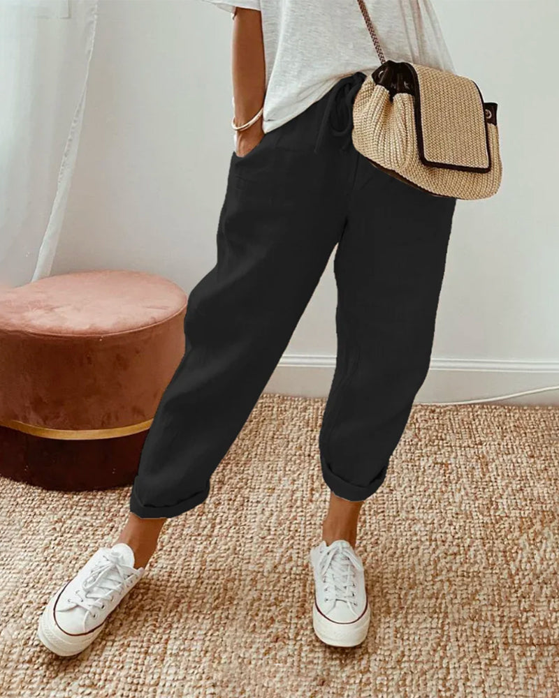 Pantalon Fluide Confort Élégant Henri Lyon