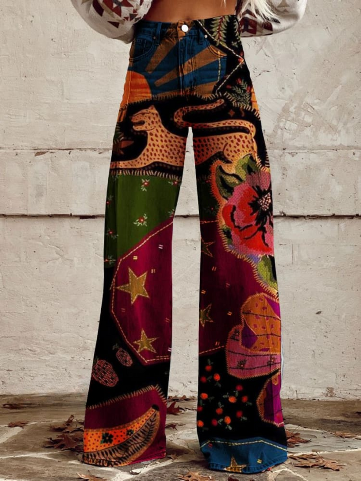 Léna - Pantalon Bohémien Chic Henri Lyon