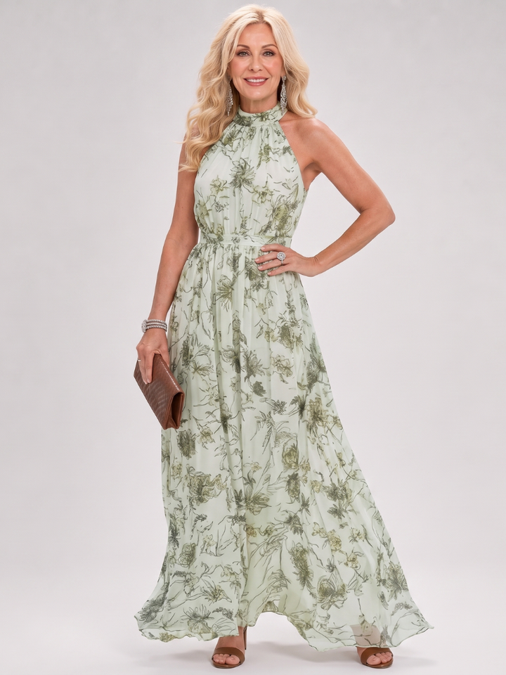 Guinevere - Robe Midi à Imprimé Floral Henri Lyon