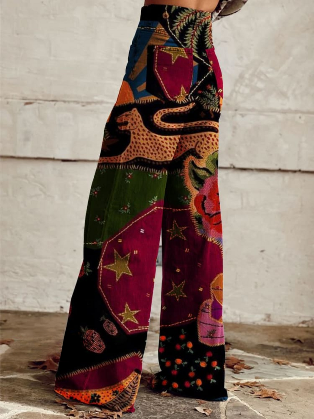 Léna - Pantalon Bohémien Chic Henri Lyon