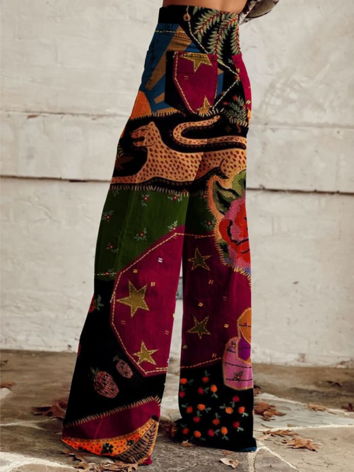 Léna - Pantalon Bohémien Chic Henri Lyon