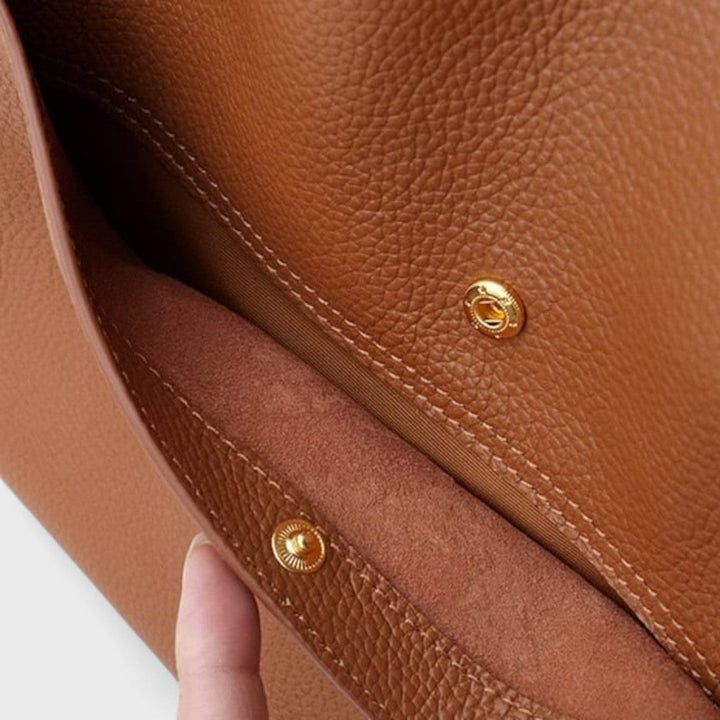Elena™ | Élégant sac à bandoulière en cuir Henri Lyon