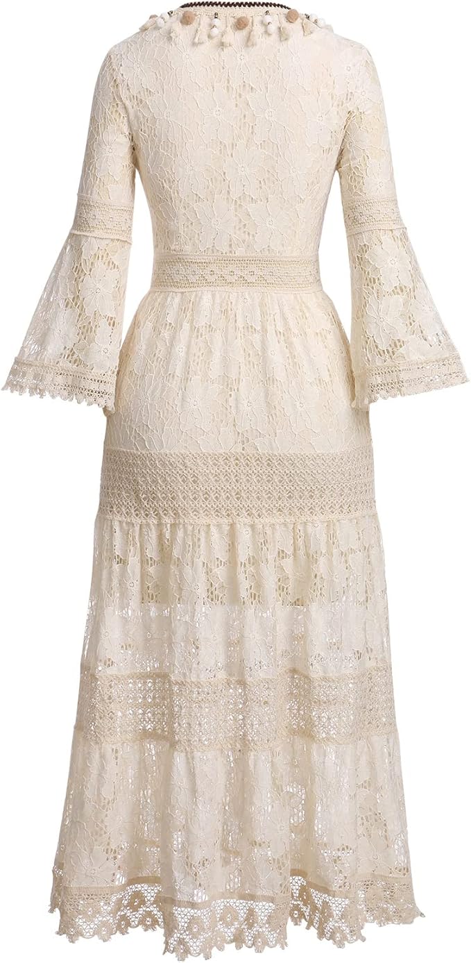 Amary - Robe en Dentelle Boho Henri Lyon