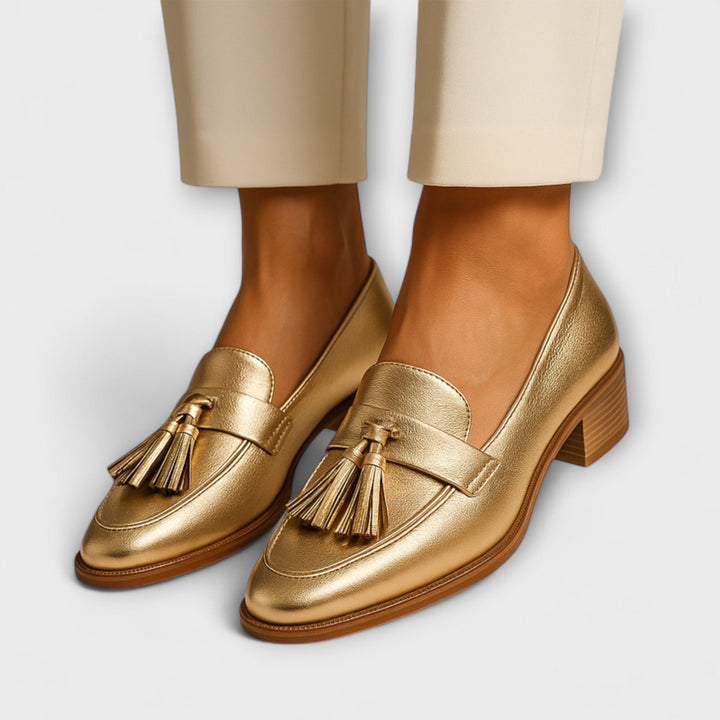 Céleste™ | Mocassins Dorés Henri Lyon