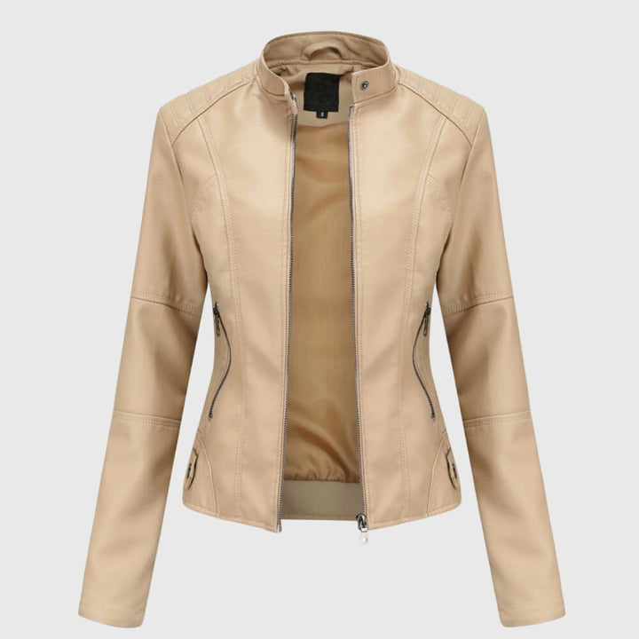 Giorgina™ - Veste en Cuir Élégante pour Femmes Henri Lyon