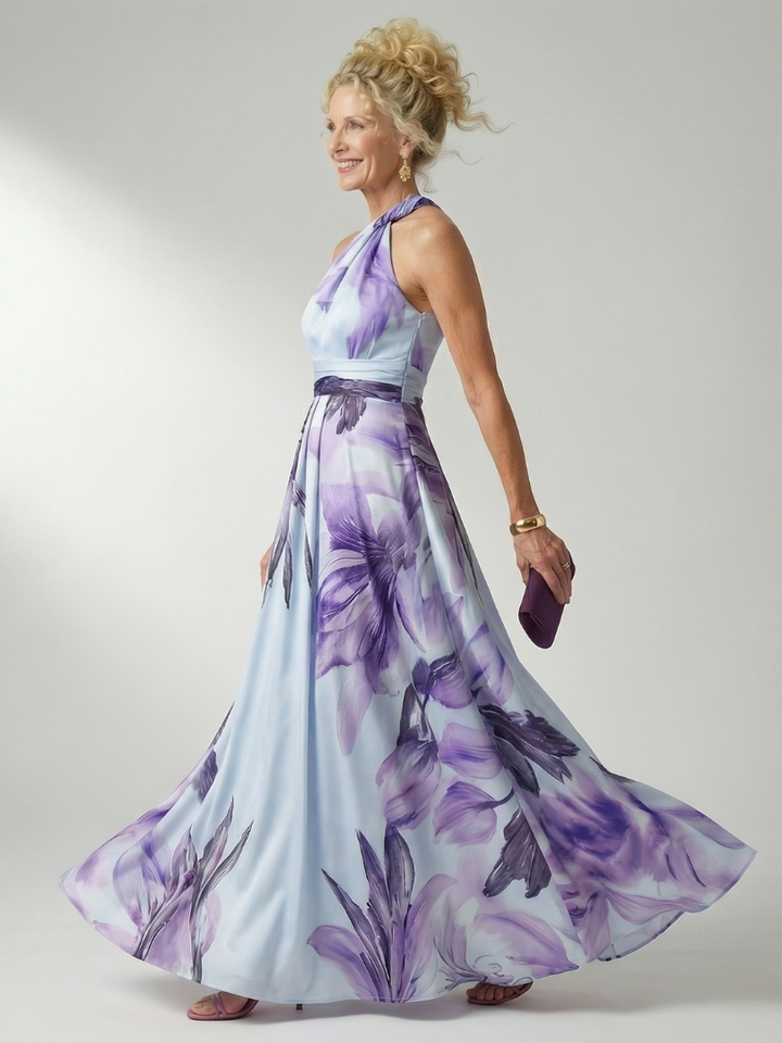 Amiel - Robe Maxi Fleurie Légère Henri Lyon