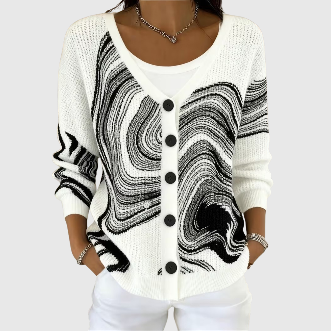 Cardigan en Maille Confortable Boutonné Henri Lyon