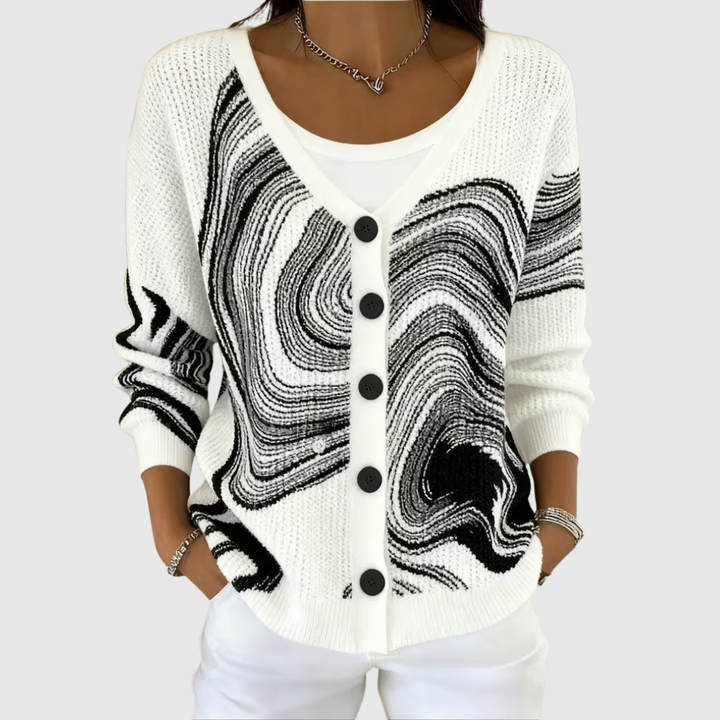 Cardigan en Maille Confortable Boutonné Henri Lyon