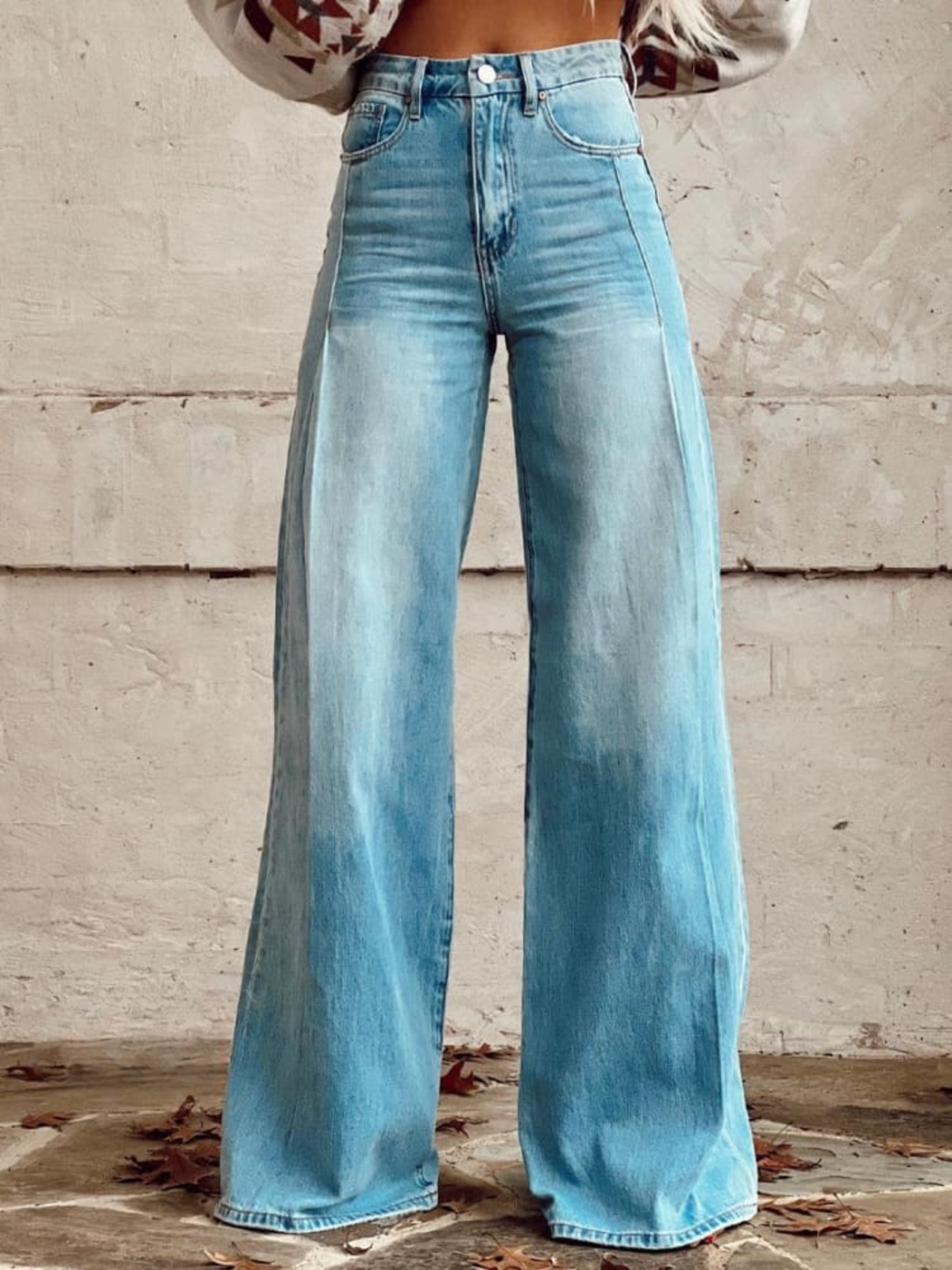 Lucia - Pantalon Ample Élégant Henri Lyon