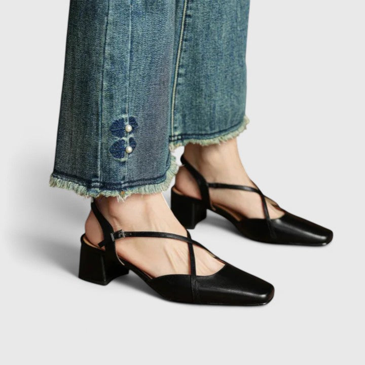 Evana - Sandales à Talon Chic Henri Lyon