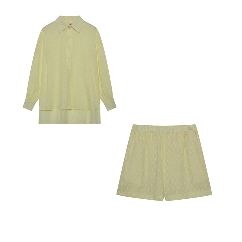 Elizabeth - Ensemble Chemise et Shorts Léger Henri Lyon