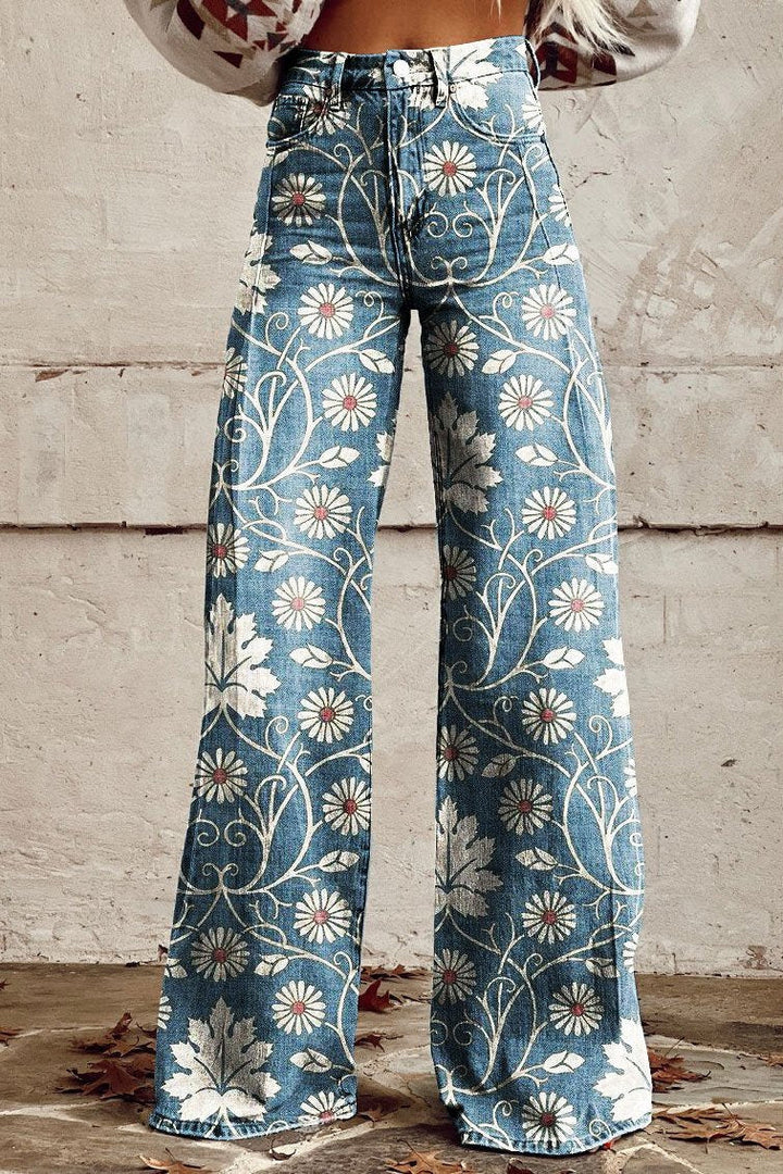 Margherita - Pantalons Boho Chic Henri Lyon