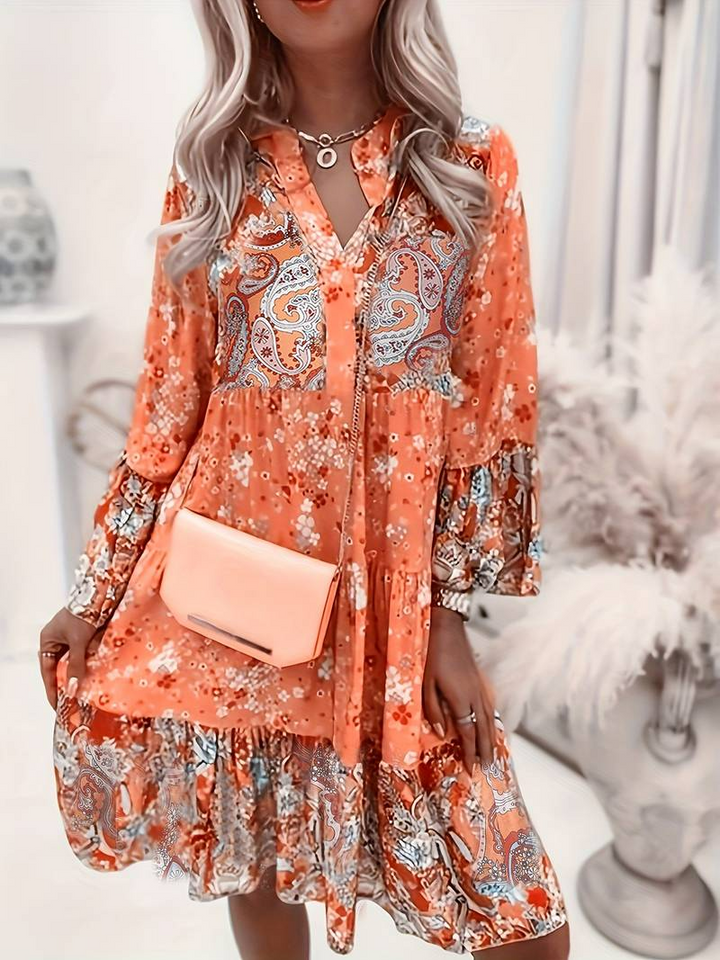 Eira - Robe Boho Imprimée Henri Lyon