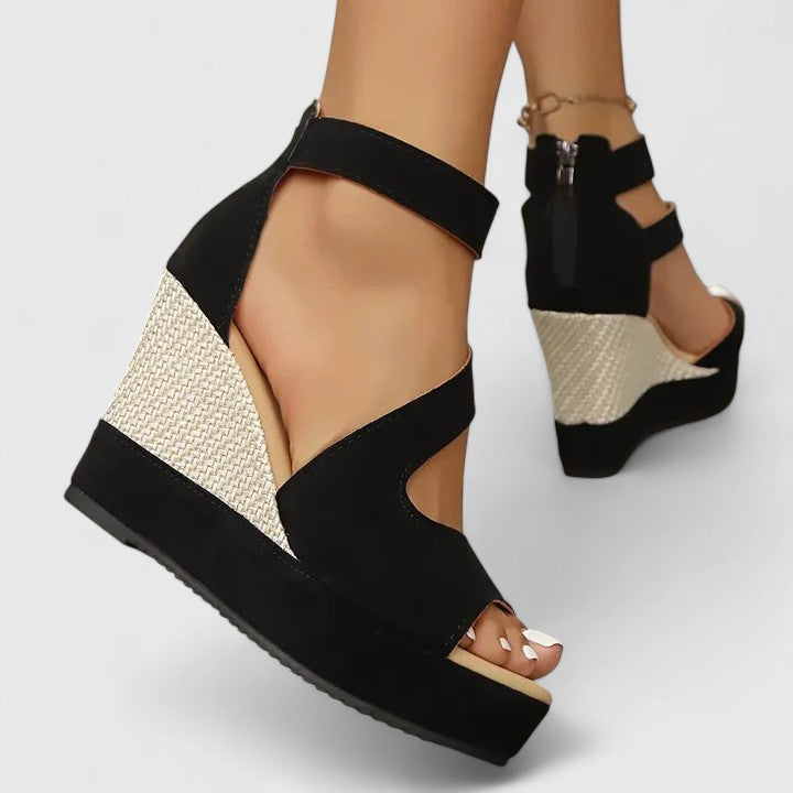 Aviana - Sandales Orthopédiques à Talon Wedge Henri Lyon