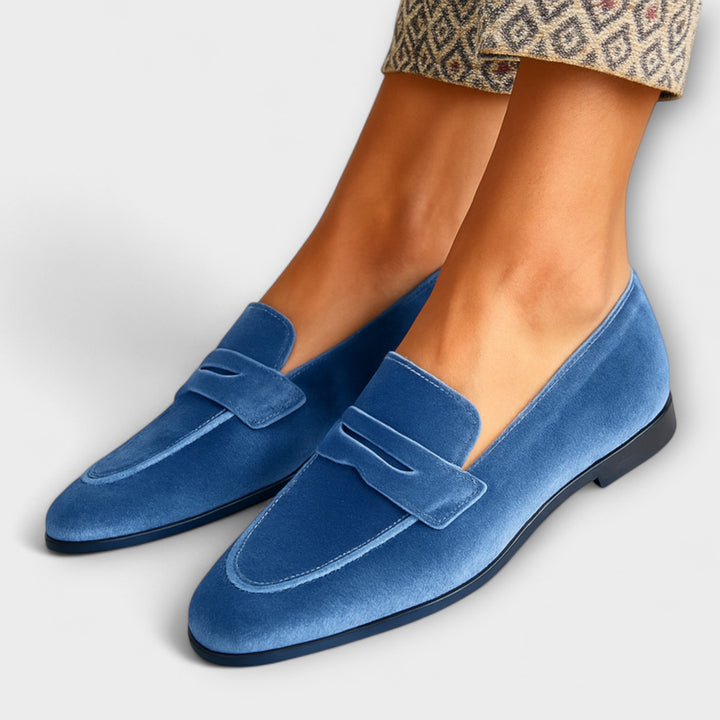 Louise™ | Mocassins en Velours Doux Henri Lyon
