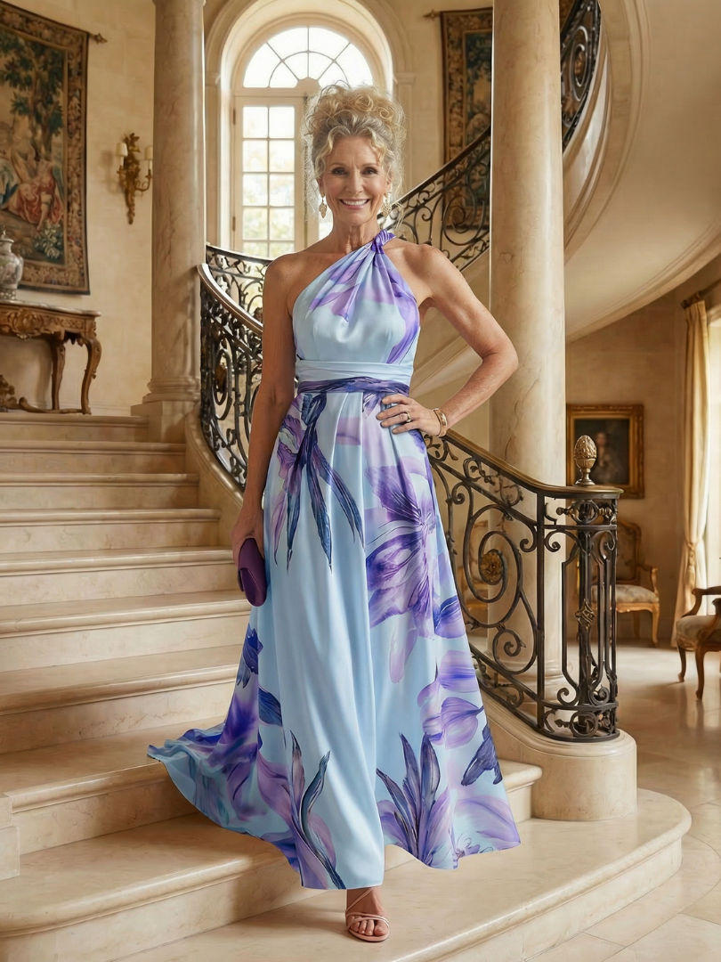 Amiel - Robe Maxi Fleurie Légère Henri Lyon