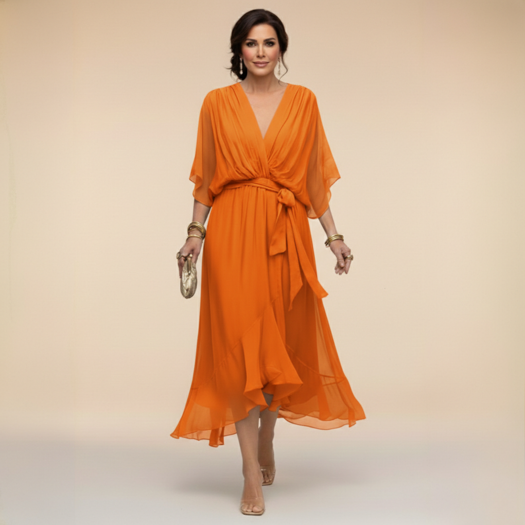 Marta | Robe légère et transparente avec décolleté en V Henri Lyon