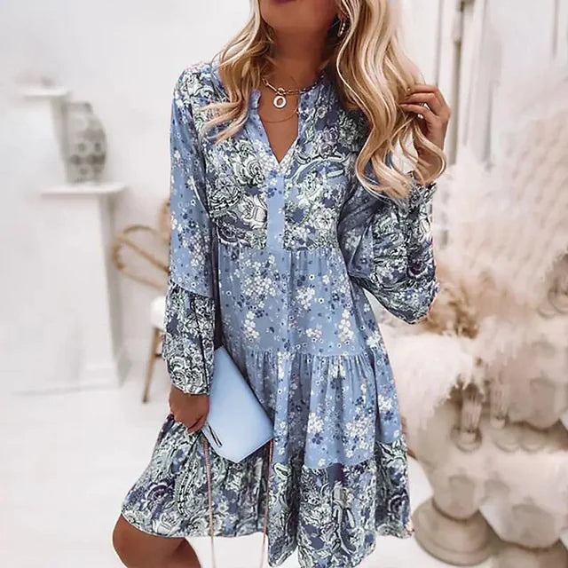 Eira - Robe Boho Imprimée Henri Lyon