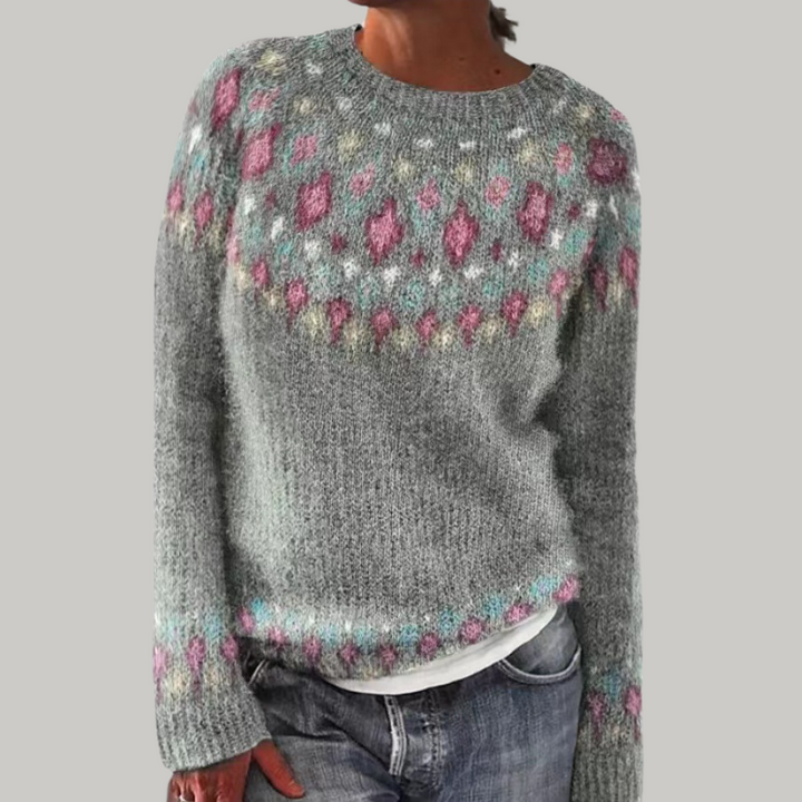 Candace | Pull en Maille à Motif Henri Lyon