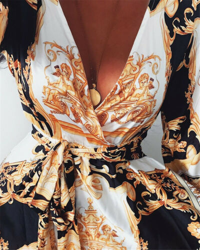 Faye - Robe Imprimée Boho Henri Lyon