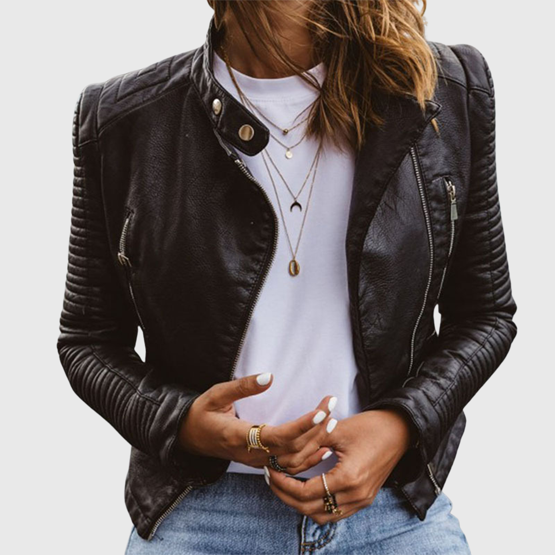 Janet | Veste en Cuir Véritable Henri Lyon